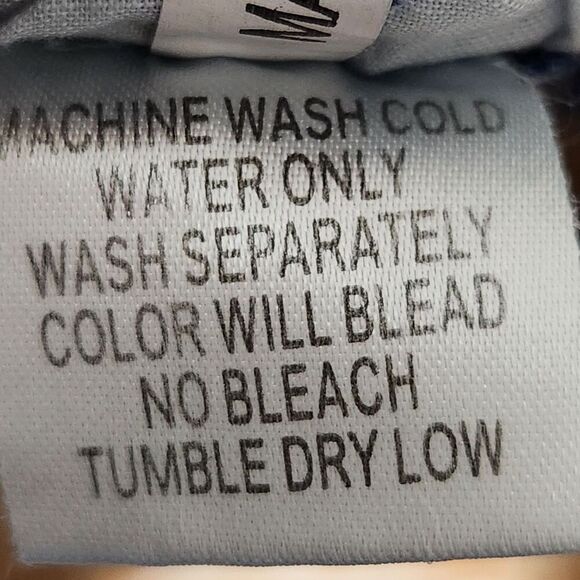 Lucky and Blessed Jeans Size 10 Blue Distressed Stretch Straight Leg - Picture 15 of 16